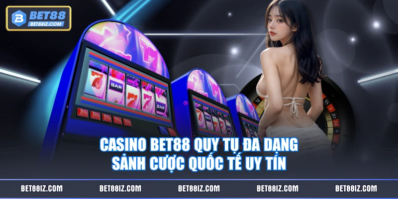 Casino BET88 quy tụ đa dạng sảnh cược quốc tế uy tín