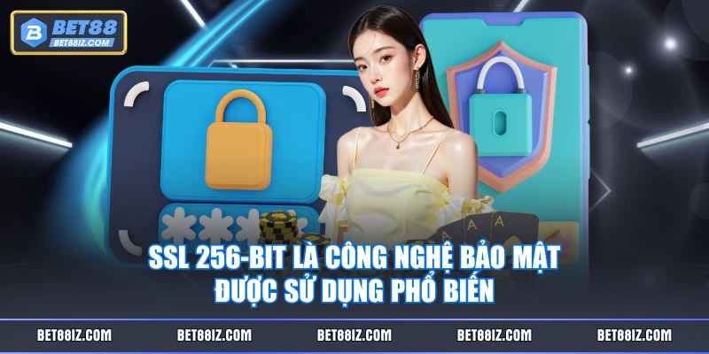 SSL 256-bit là công nghệ bảo mật được sử dụng phổ biến